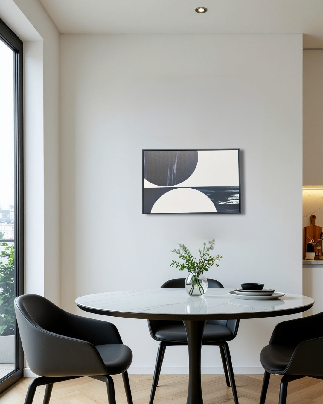 Yin - Cuadro abstracto