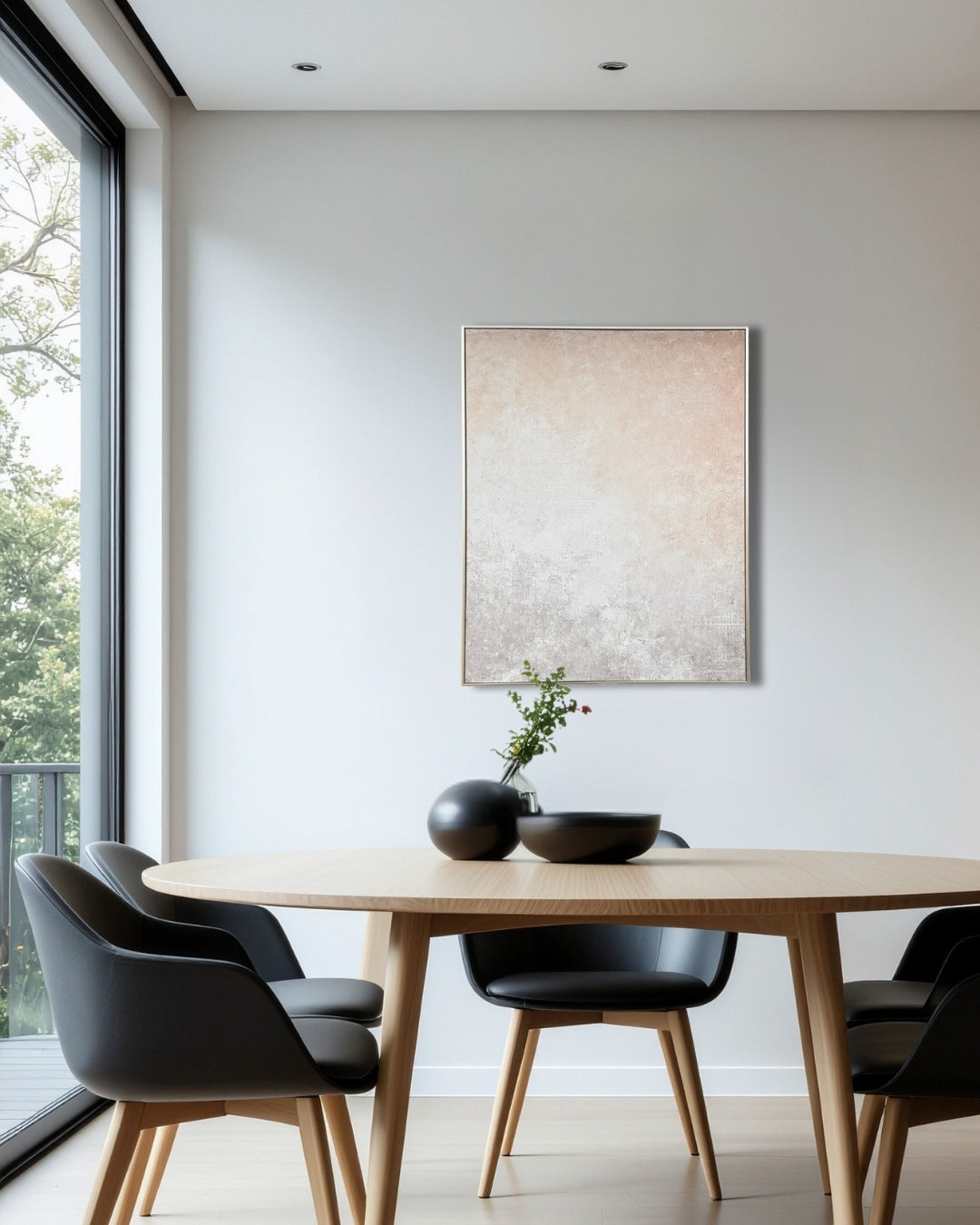 Cuadro abstracto 50 x 70 cm., Stone Fade