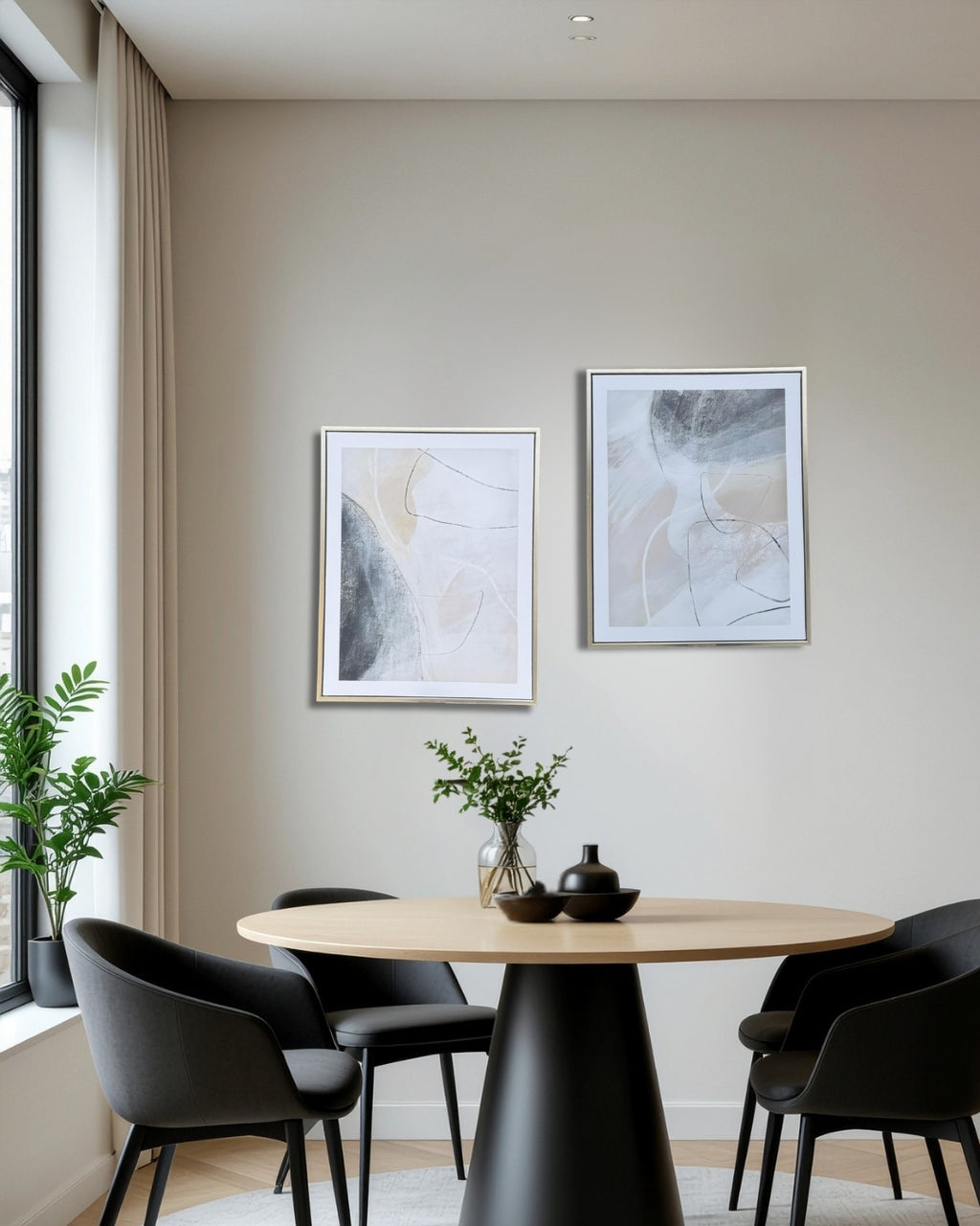 Set de 2 cuadros Milan