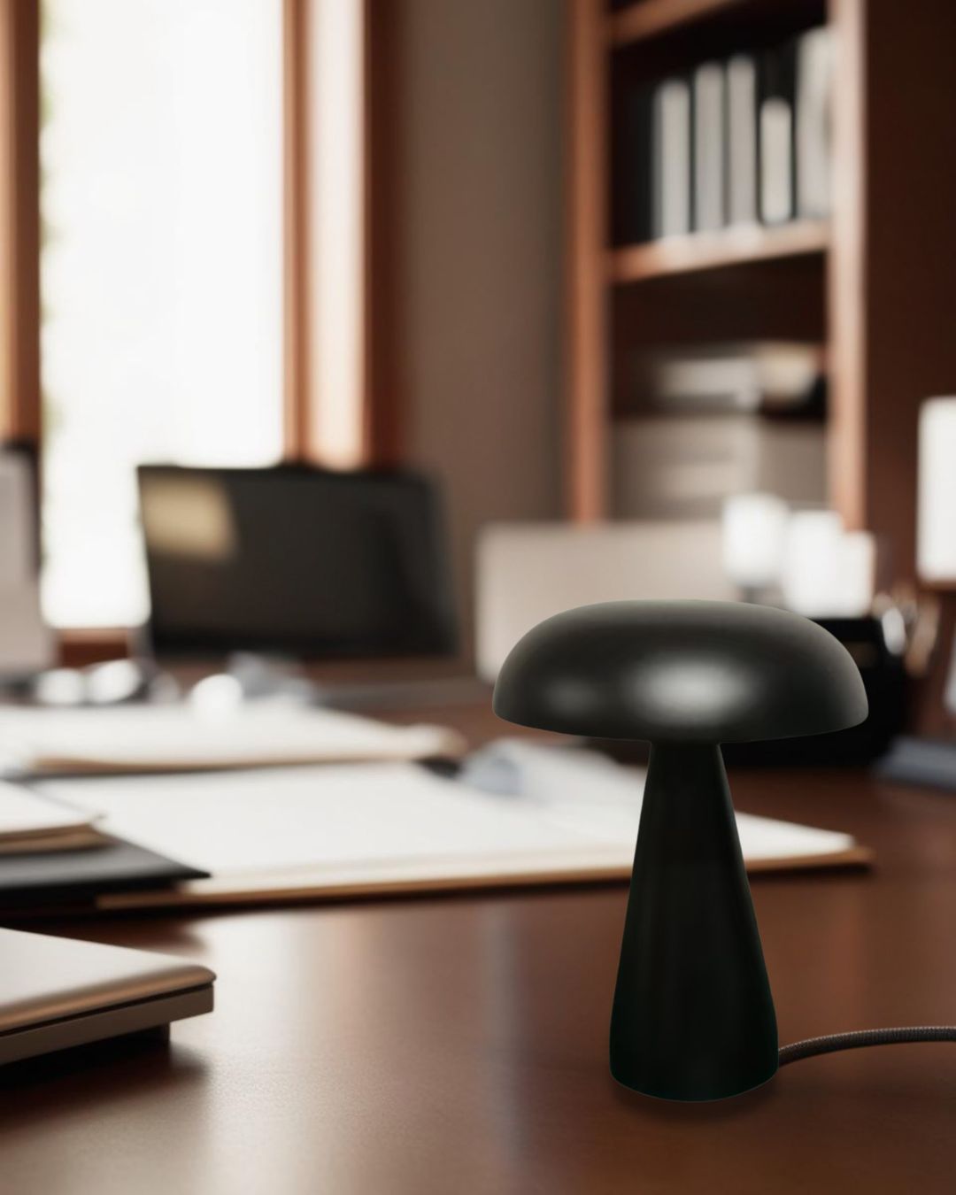 Shiitake - Metal Desk Lamp 8.07"