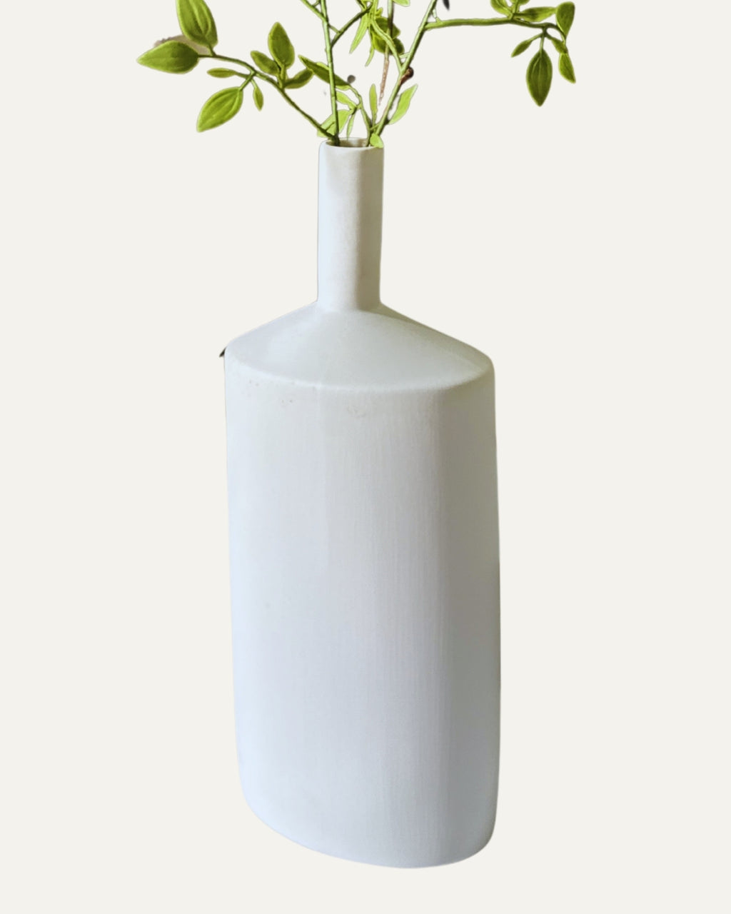 Jarrón tipo botella con ángulos rectos - 34 cm. Hogflaska