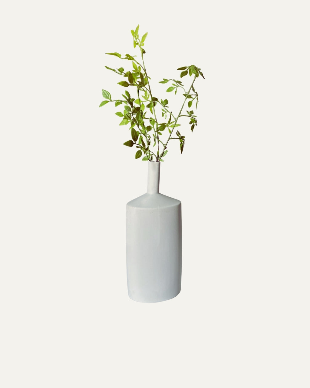 Jarrón tipo botella con ángulos rectos - 34 cm. Hogflaska