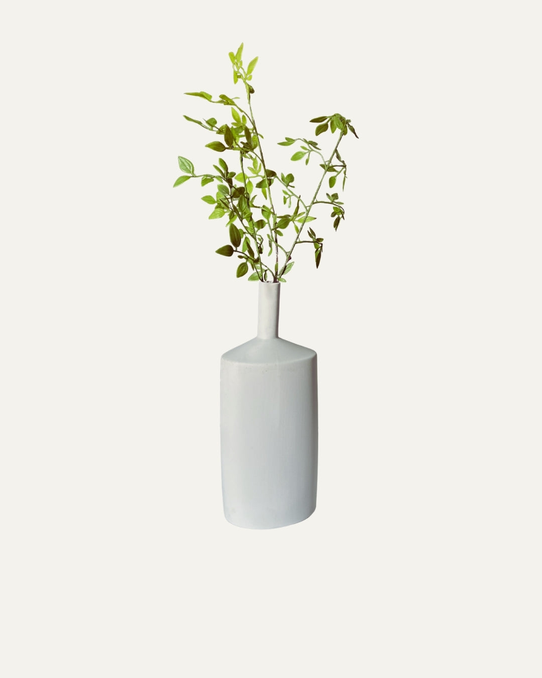 Jarrón tipo botella con ángulos rectos - 34 cm. Hogflaska