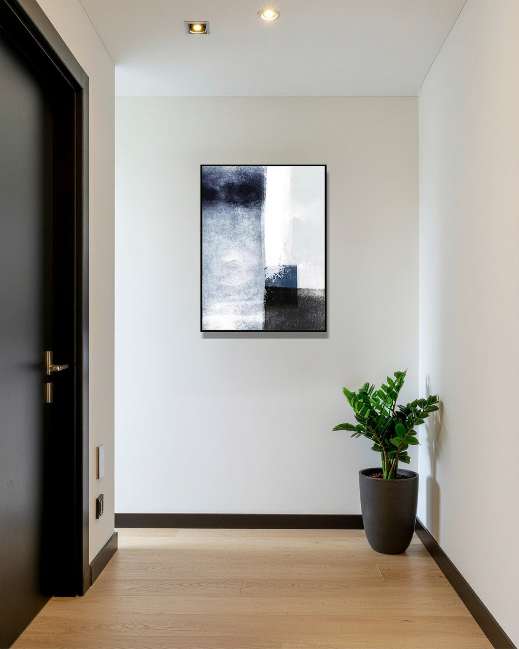 Cuadro abstracto 90 x 120 cm.,  Dusk