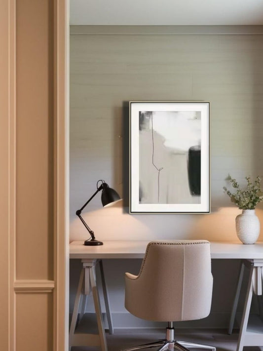Sombra Giorgia - Framed Abstract Canvas Wall Art
