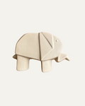 Figura decorativa de elefante minimalista