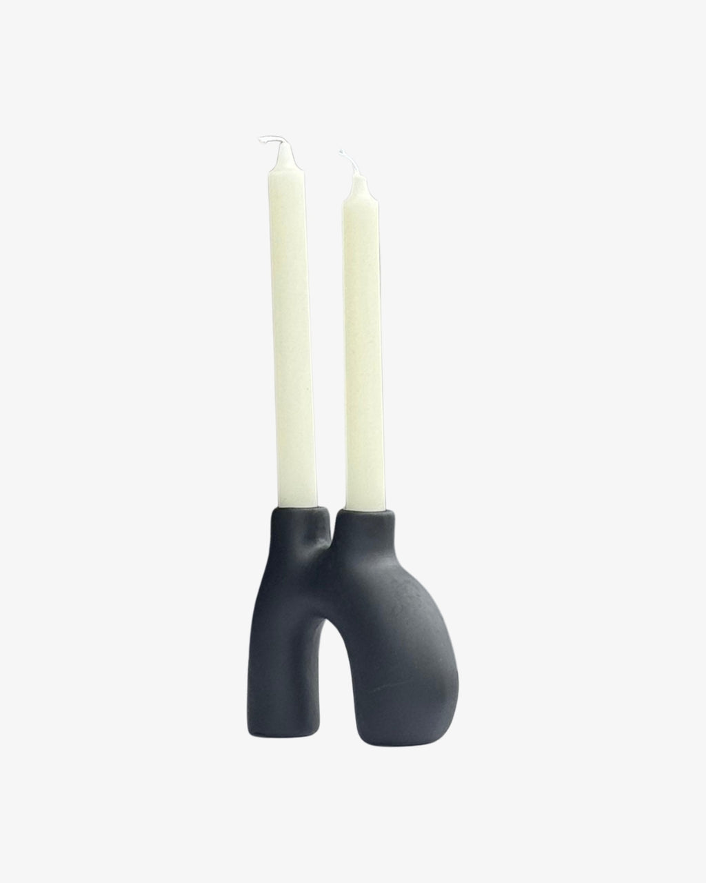 Candelabro de cerámica para 2 velas - Kvist
