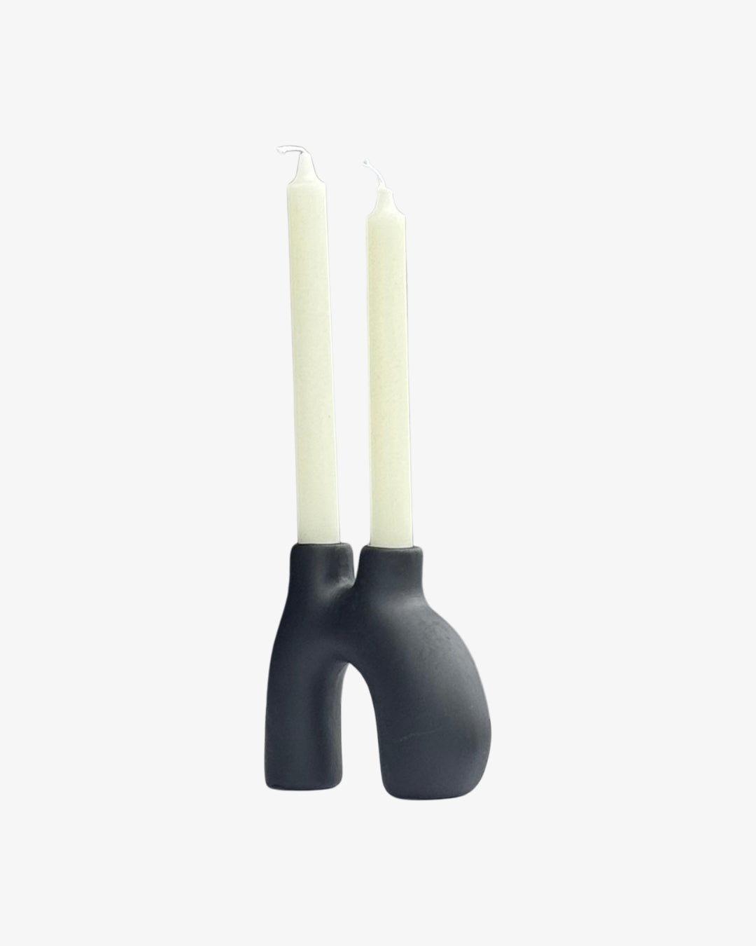Candelabro de cerámica para 2 velas - Kvist