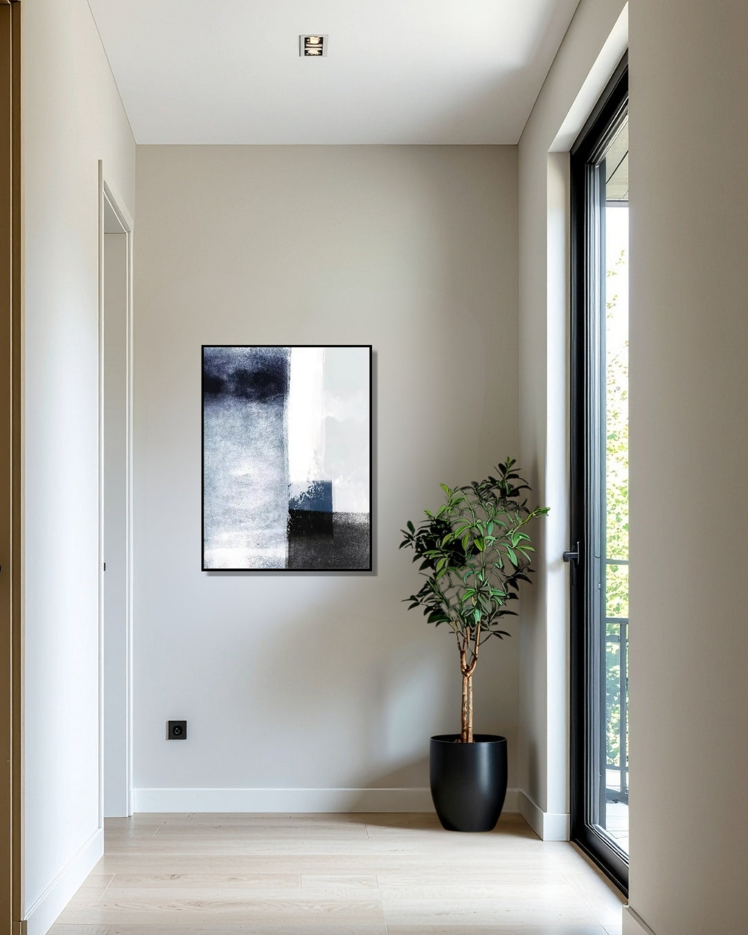 Cuadro abstracto 90 x 120 cm.,  Dusk