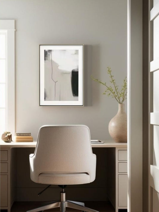 Sombra Giorgia - Framed Abstract Canvas Wall Art