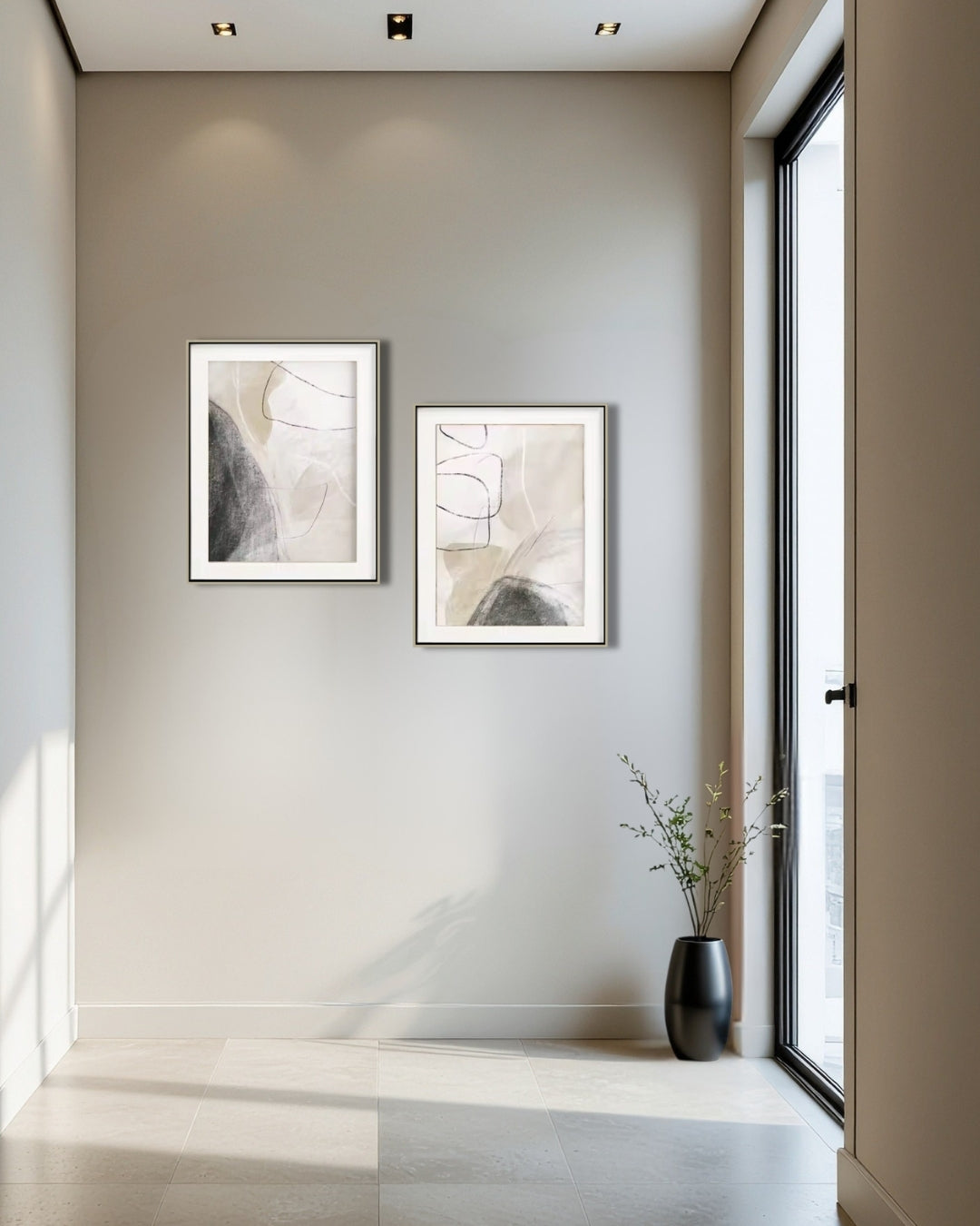 Set de 2 cuadros Milan