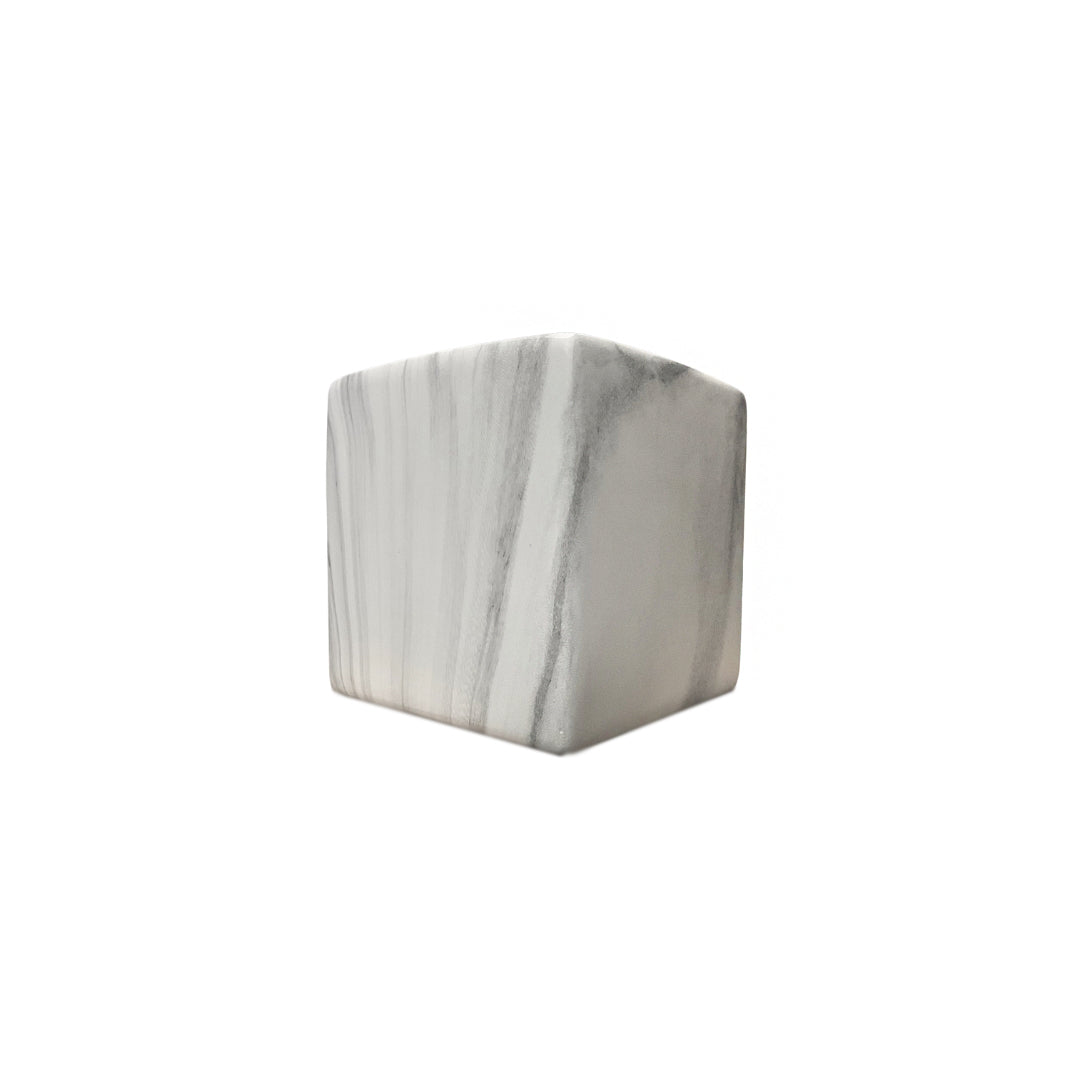 Square - Cubo decorativo efecto mármol