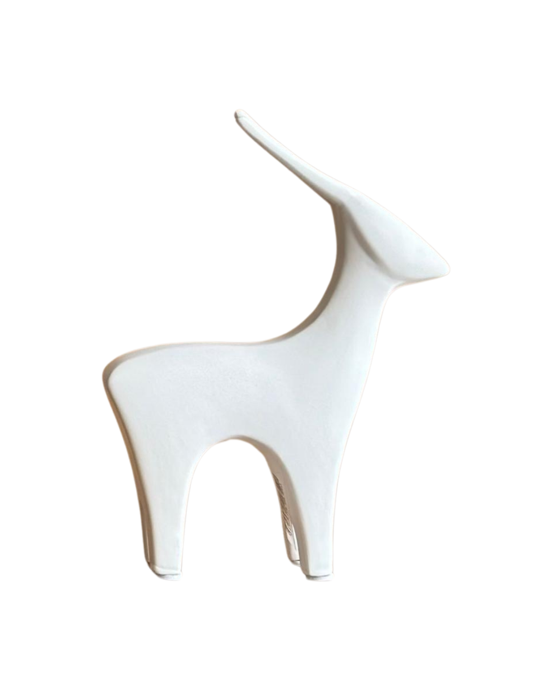 Figura decorativa de cerámica, Ciervo.