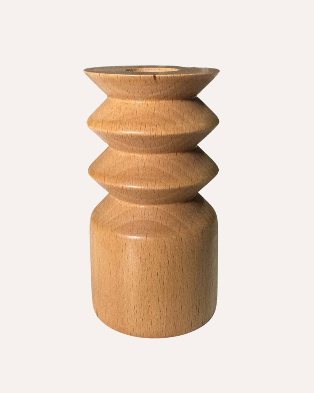 Portavelas de madera - Harmonika