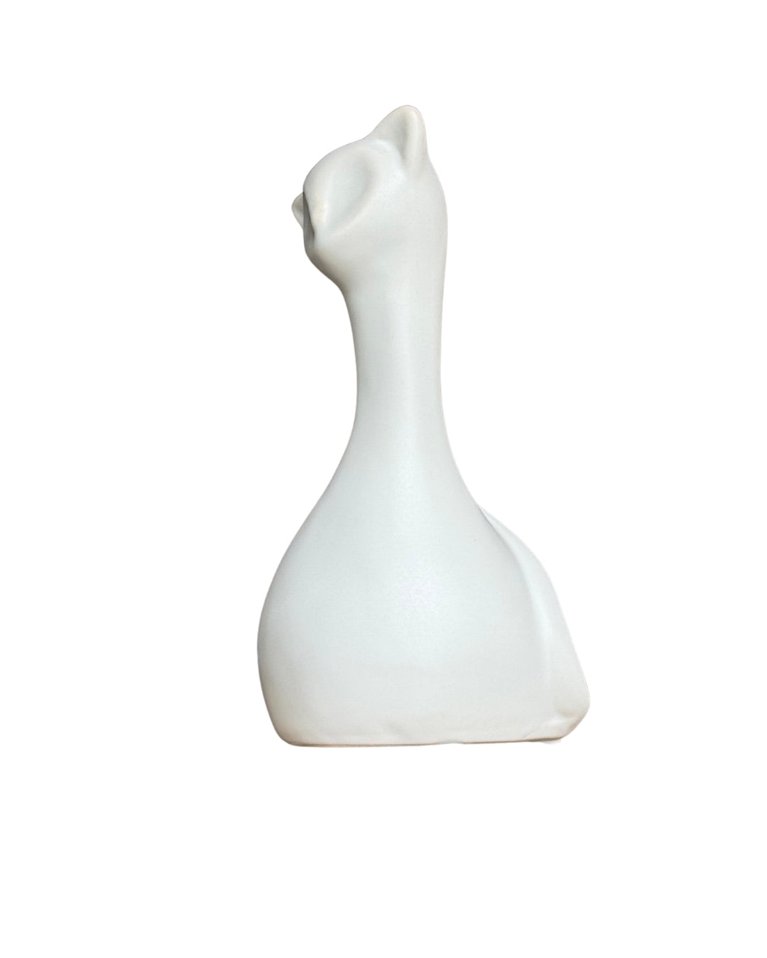 Pieza decorativa de cerámica, gato