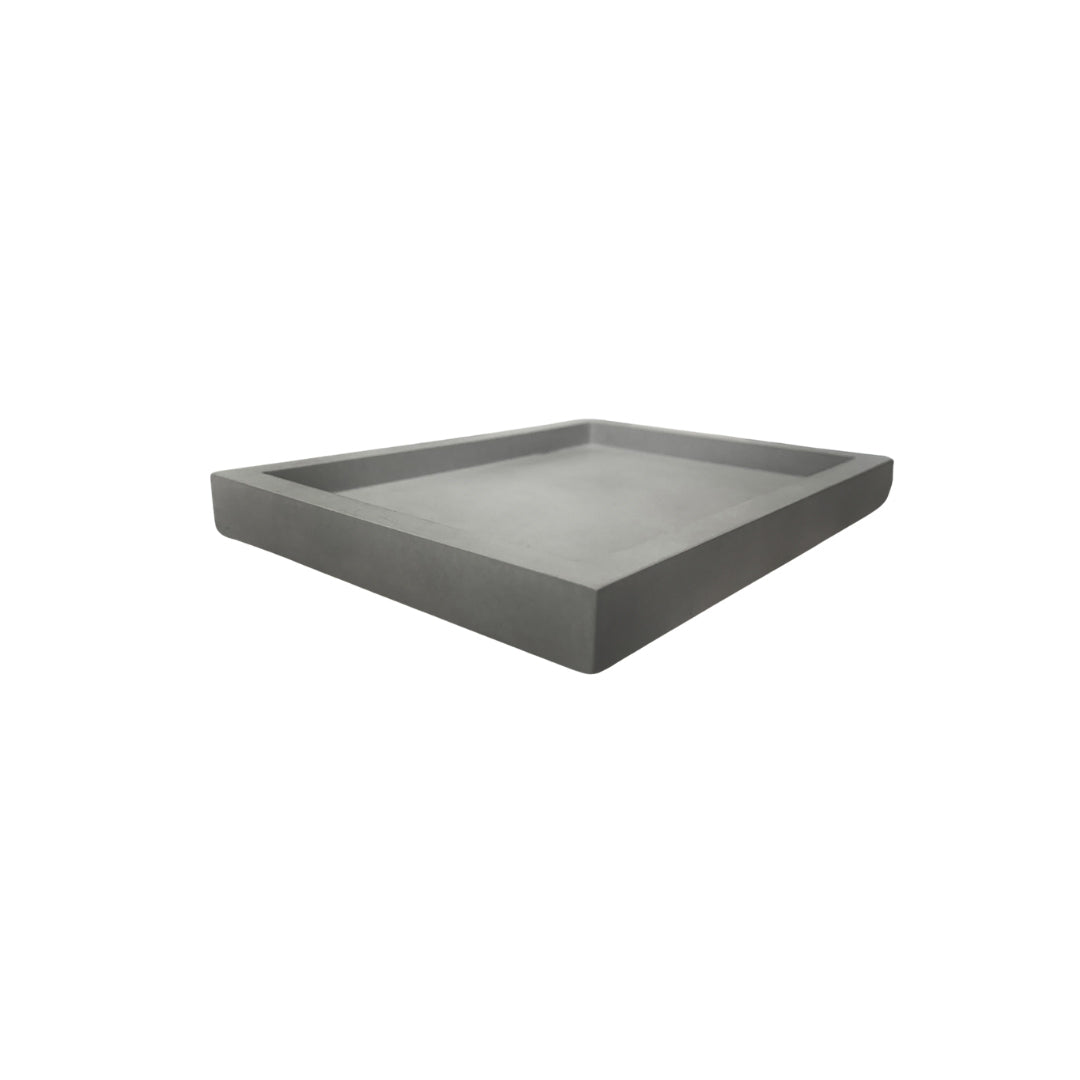 Quad - Bandeja decorativa de concreto