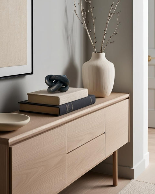 Knot in a floating shelf