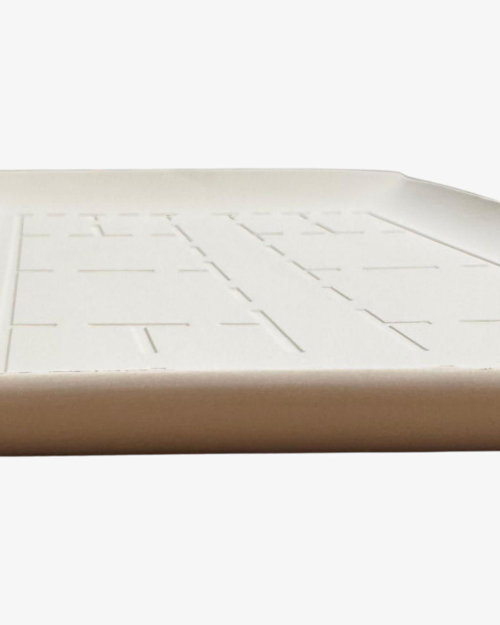 Bandeja decorativa  blanca