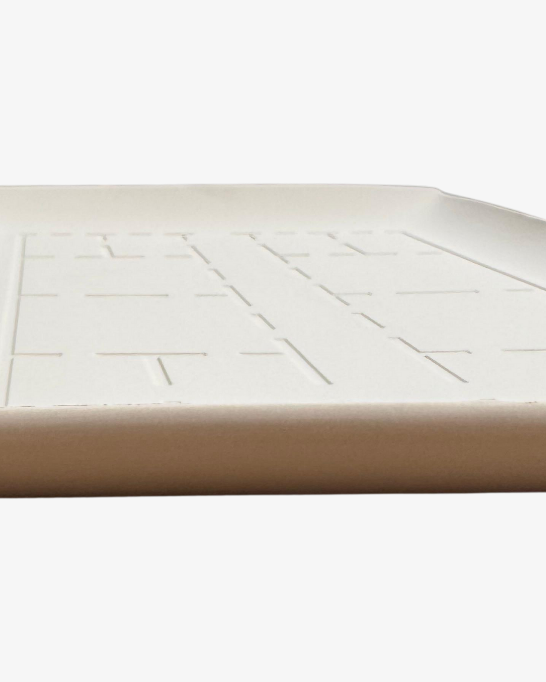 Bandeja decorativa  blanca