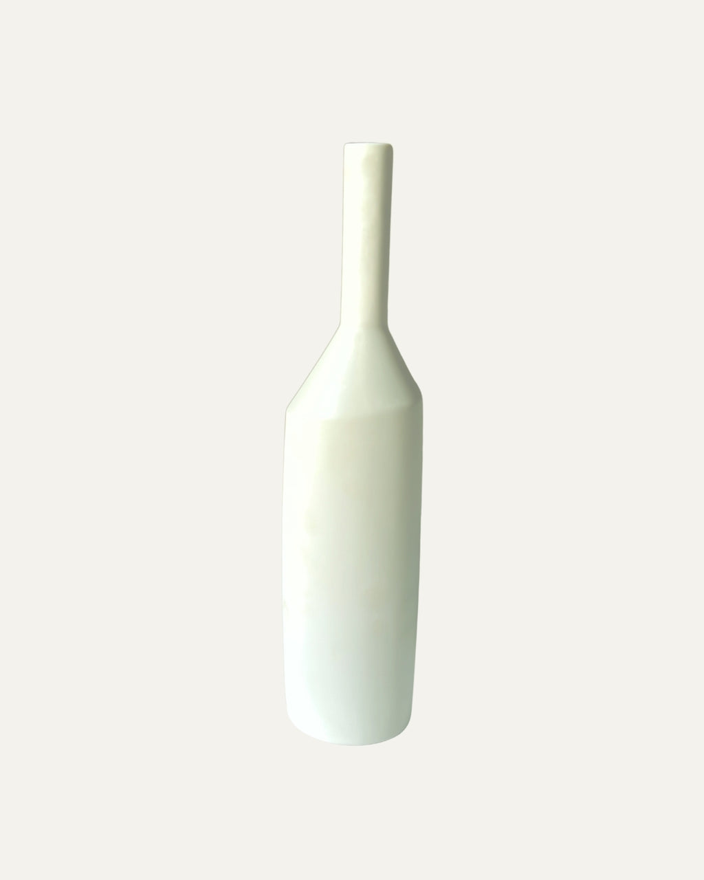 Jarrón delgado tipo botella con silueta recta - 35 cm. Dubai
