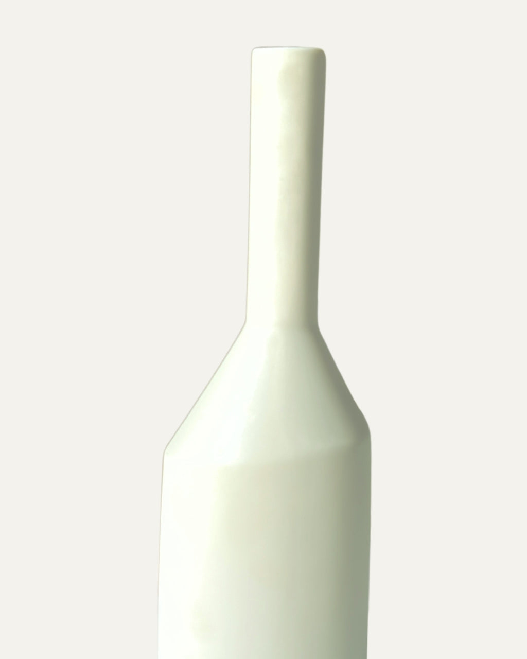 Jarrón delgado tipo botella con silueta recta - 35 cm. Dubai
