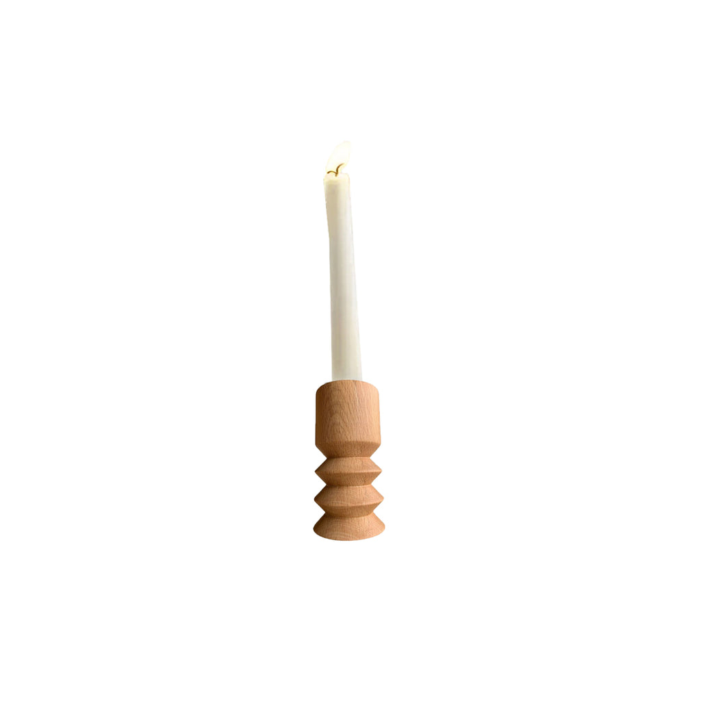 Harmonika - Wooden Candle Holder