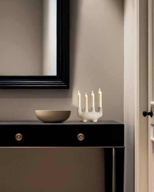 Quadlight - Ceramic Candelabra For Four Candles