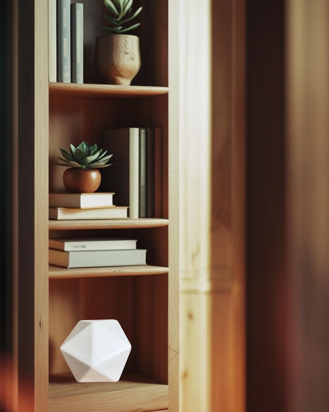 Polyhedron - Acento decorativo de forma goemétrica