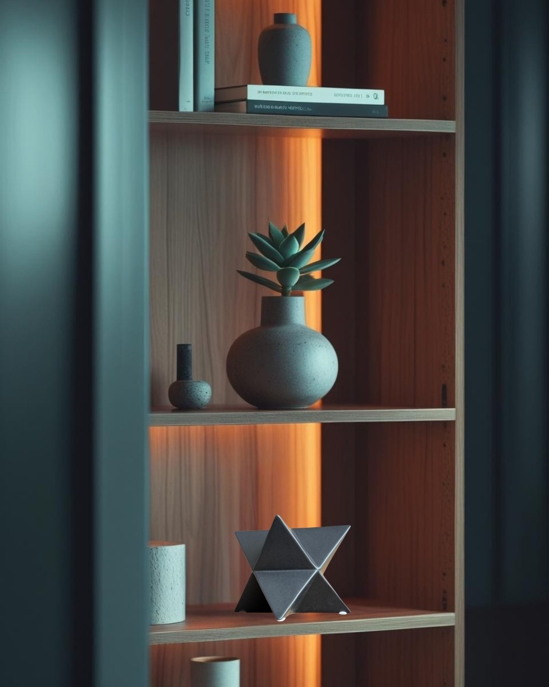 Objeto decorativo de forma geométrica - Stella