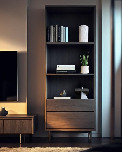 Acento decorativo de forma geométrica - Cilindro