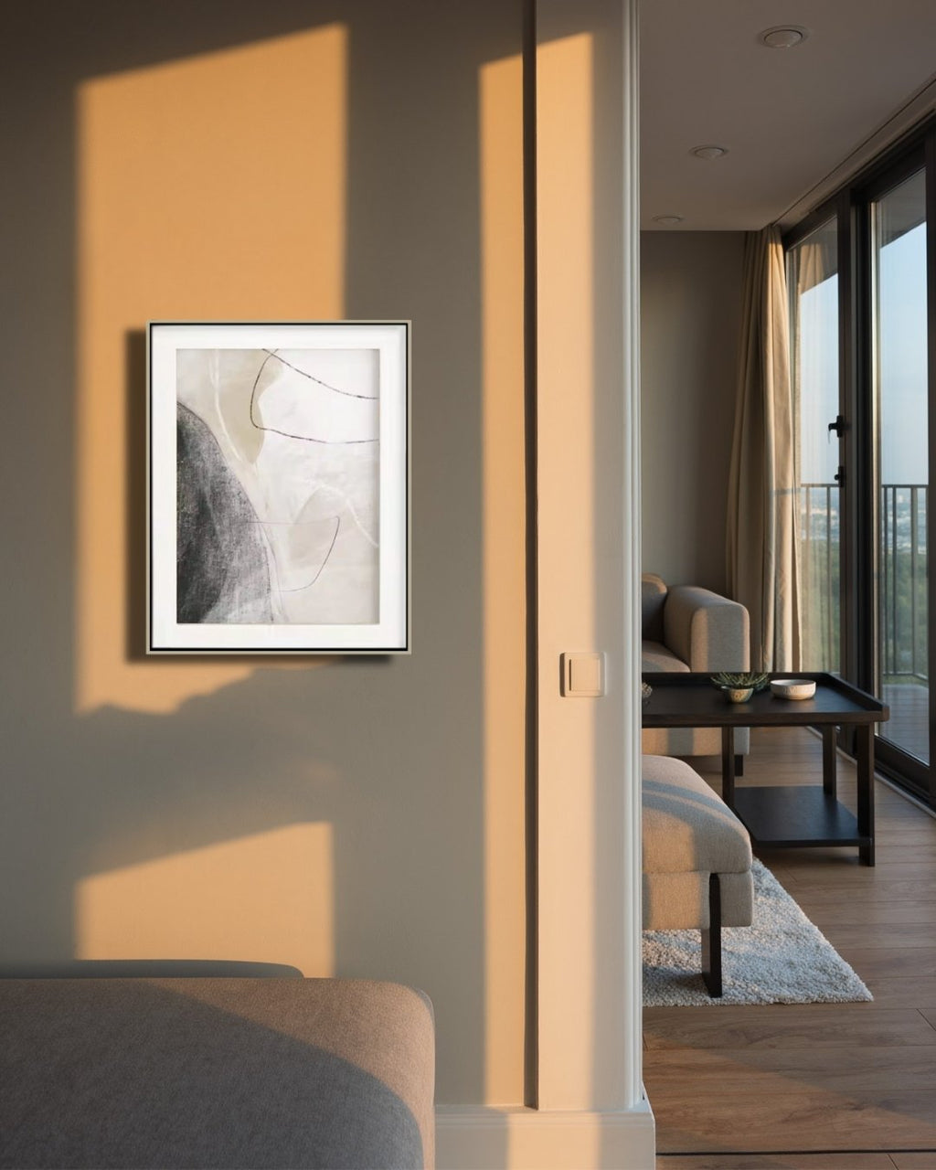 Cuadro abstracto 70 x 50 cm