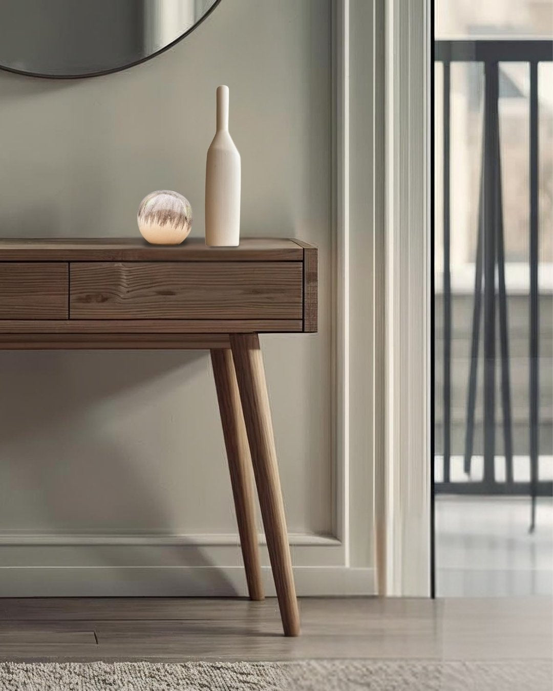 Glossball - Esfera decorativa de cerámica esmaltada