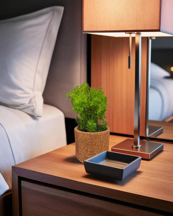 Boston – 9.06" Faux Plant with Decorative Planter