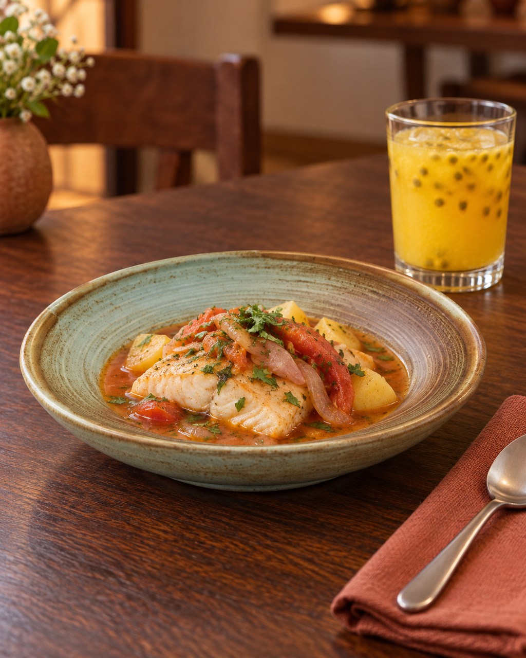 Plato hondo con paredes curvas 21 cm – Aurora