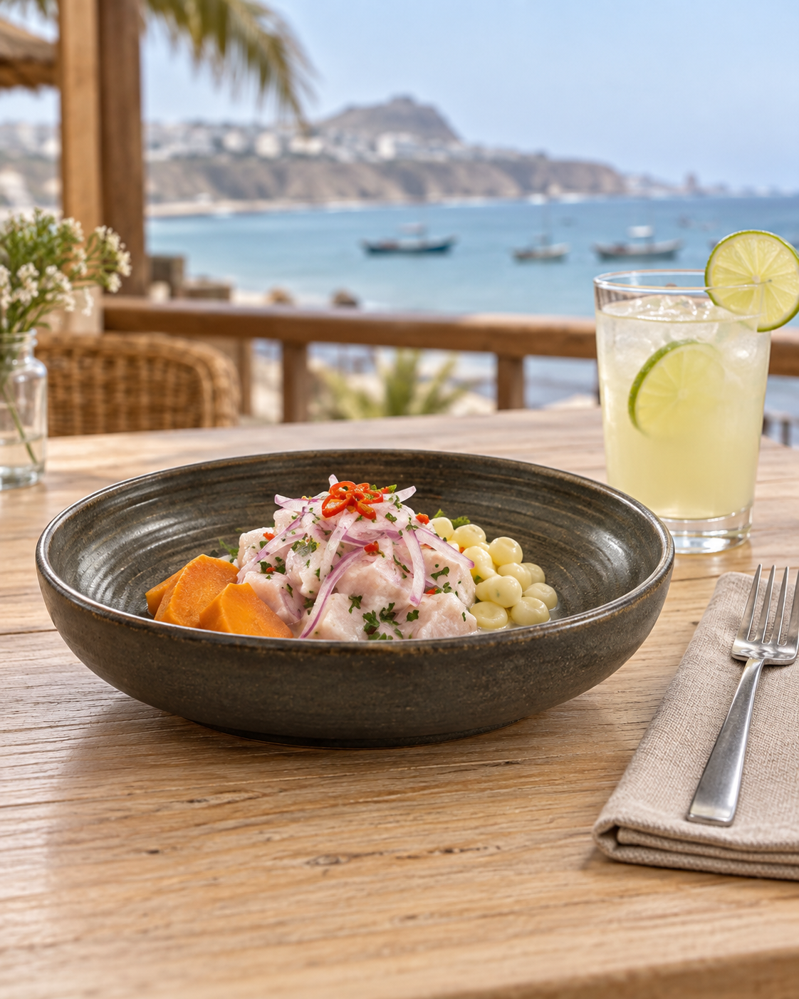 Plato hondo carbón con anillos – Sombra