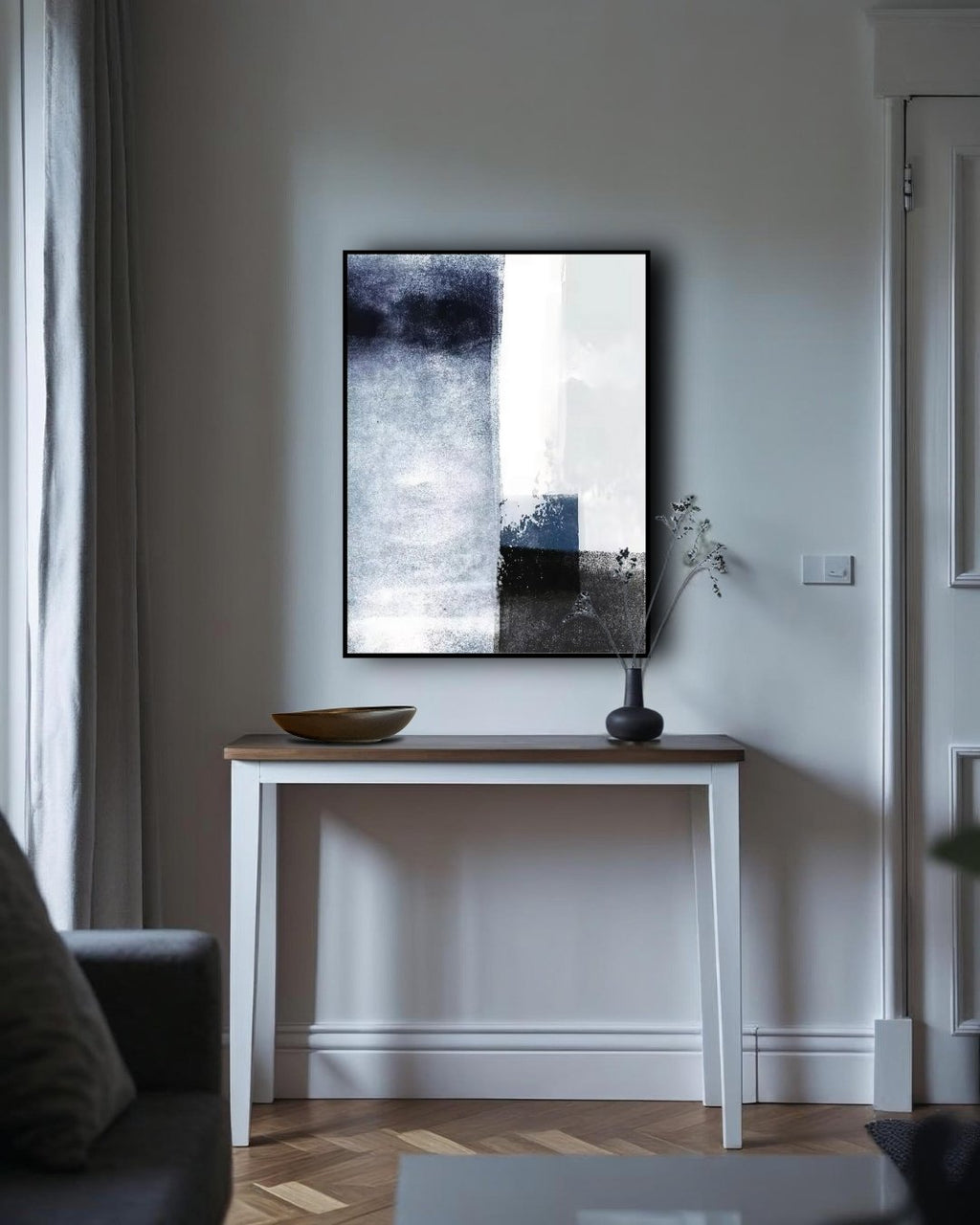 Cuadro abstracto 90 x 120 cm.,  Dusk