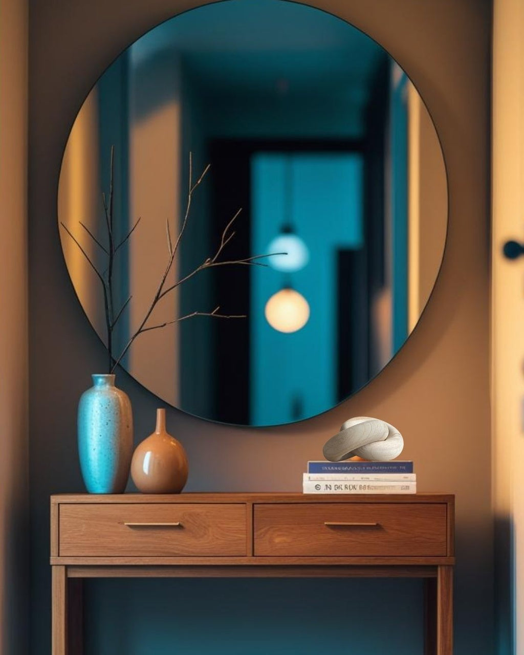 Nudo decorativo de madera - Ring