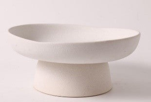 Bowl blanco de cerámica