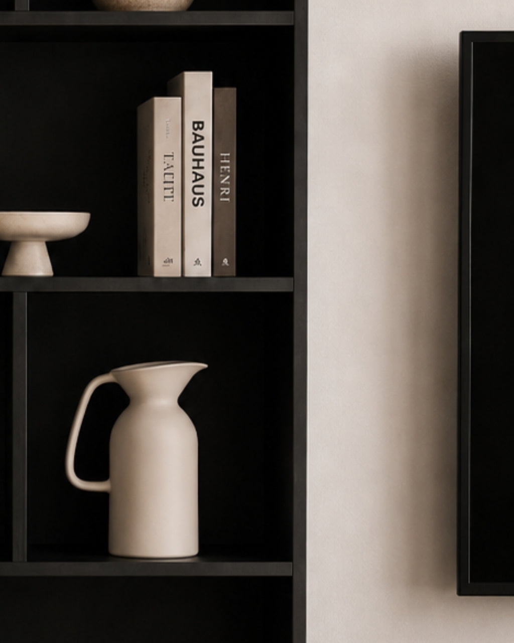 Jarra decorativa beige 24 cm - Milan