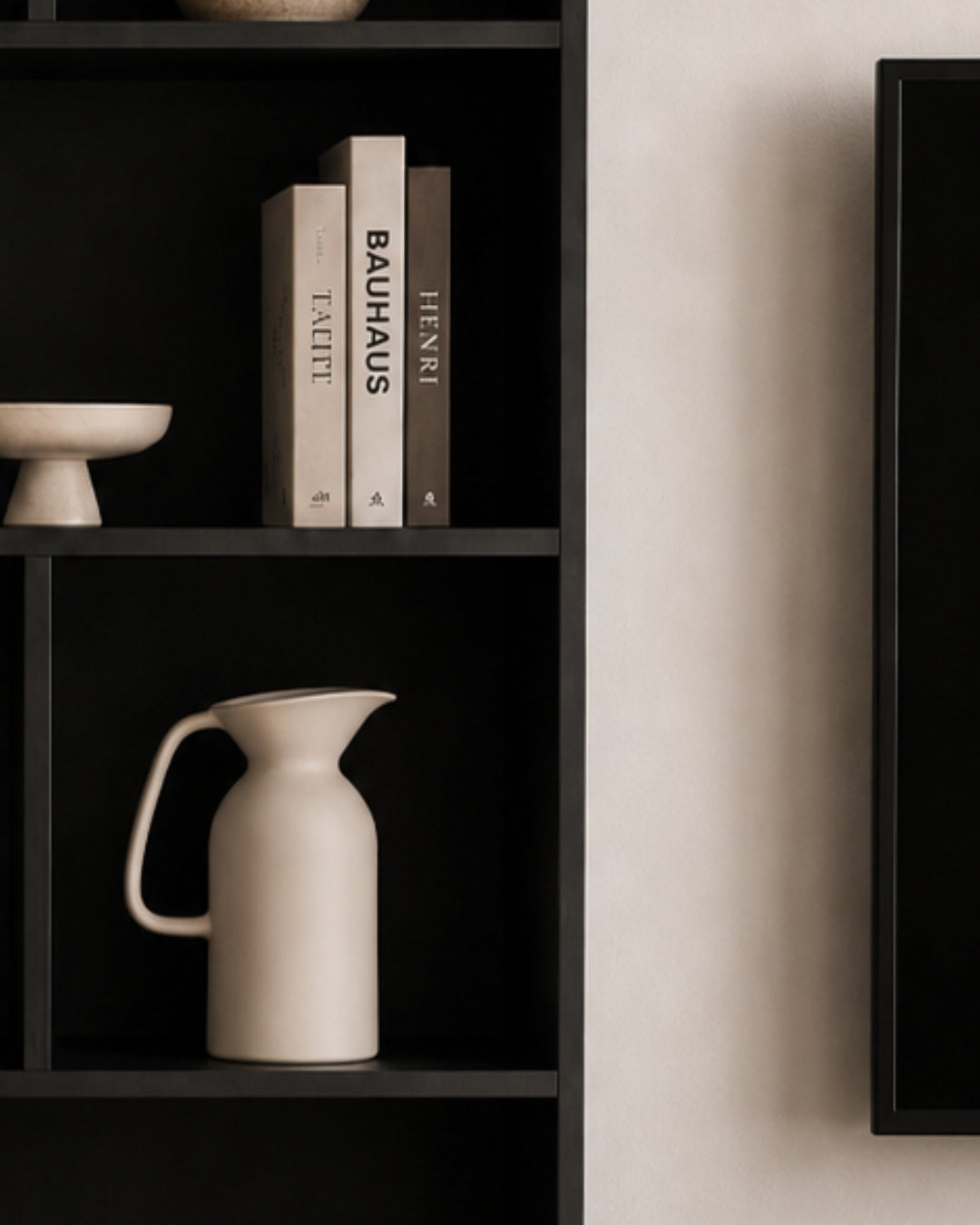 jarra decorativa beige