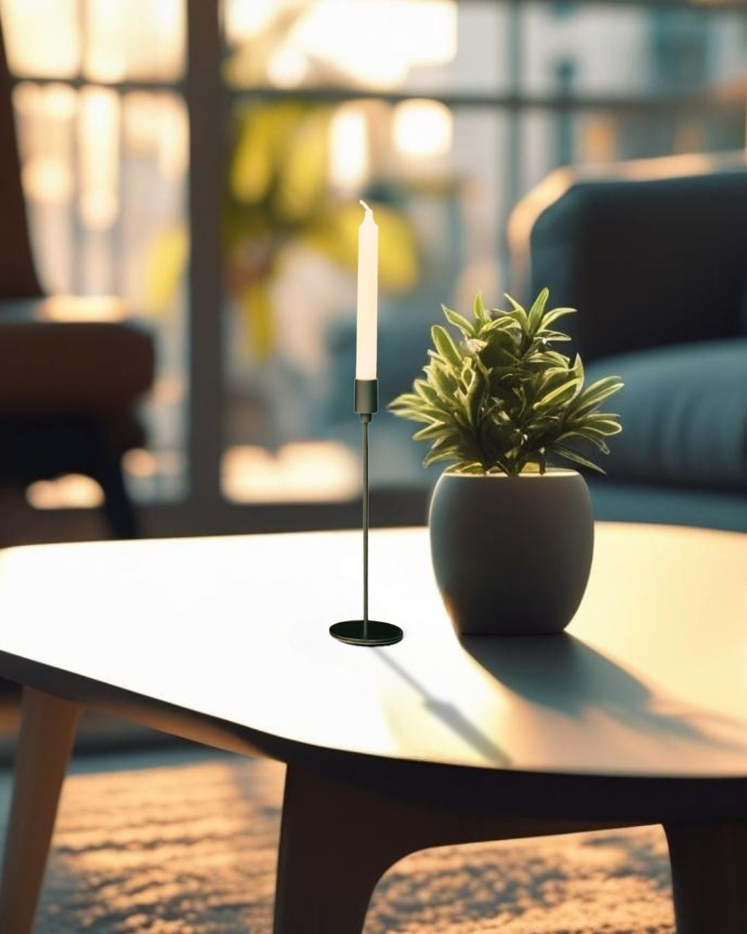 Linea - Portavelas de metal