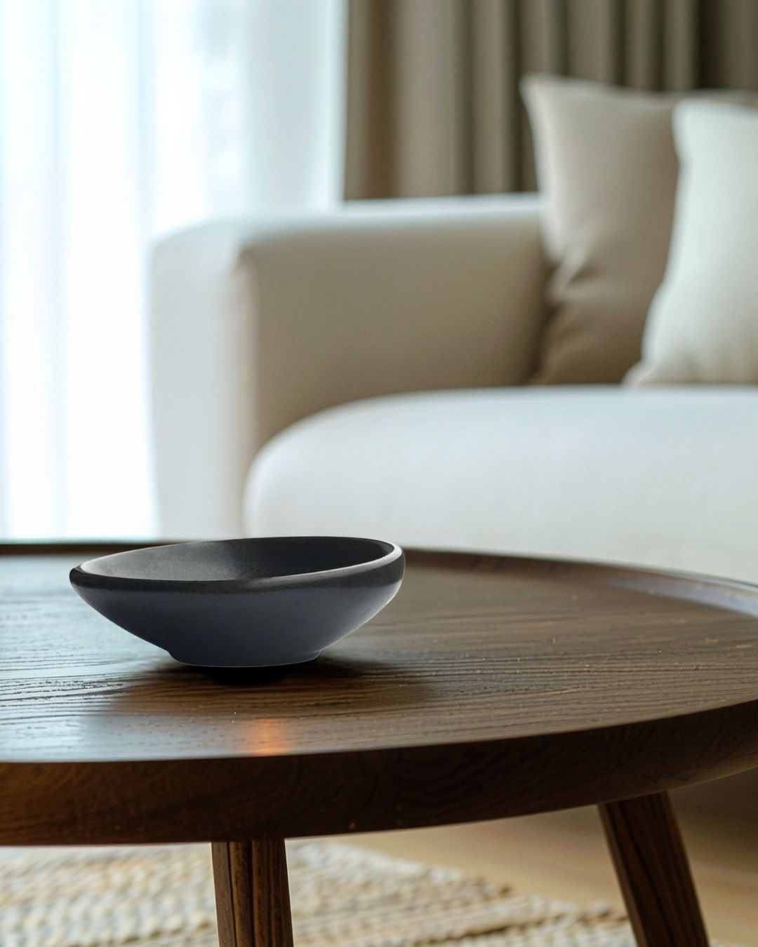 Halvsirkel - Bowl decorativo de porcelana