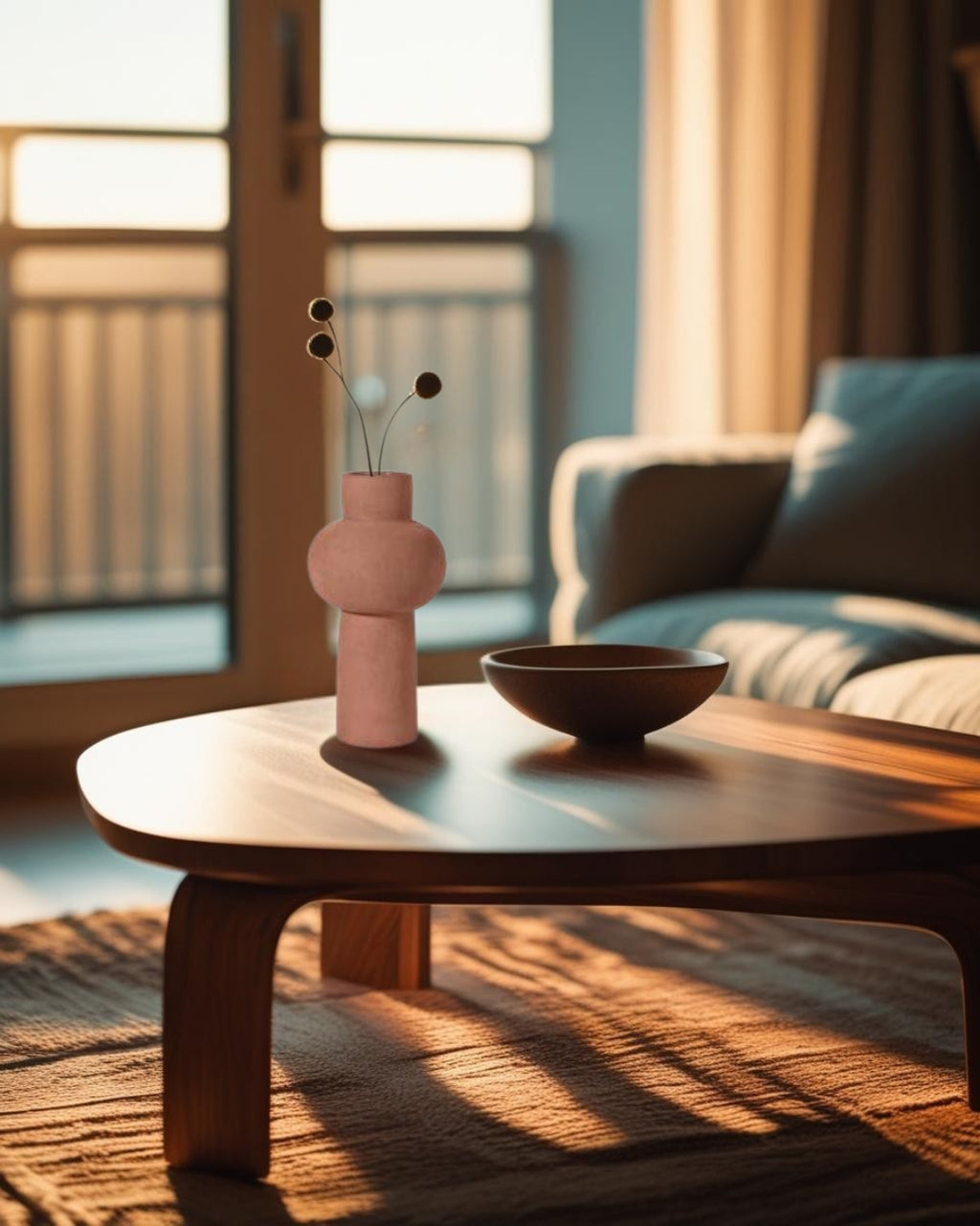 Jarrón terracota Totem - 30 cm.