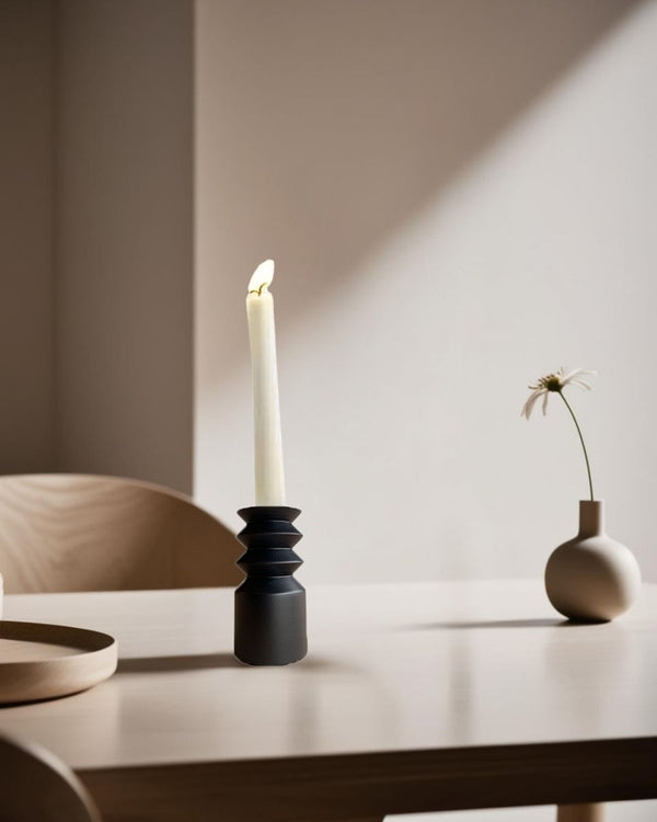 Harmonika - Wooden Candle Holder