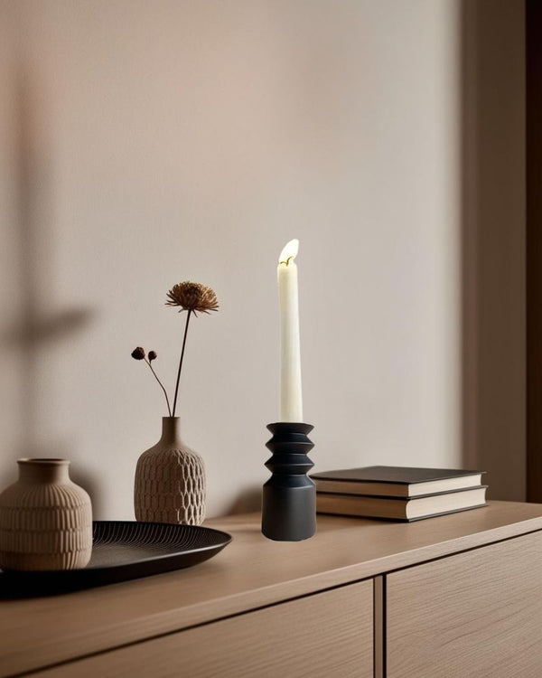 Harmonika - Wooden Candle Holder