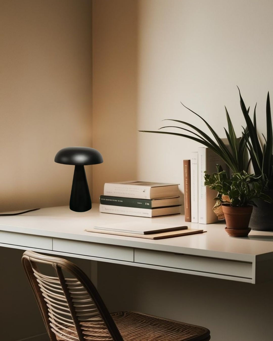 Shiitake - Metal Desk Lamp 8.07"