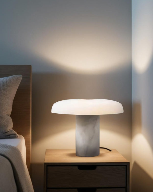 Oak - Table Lamp 14.17"