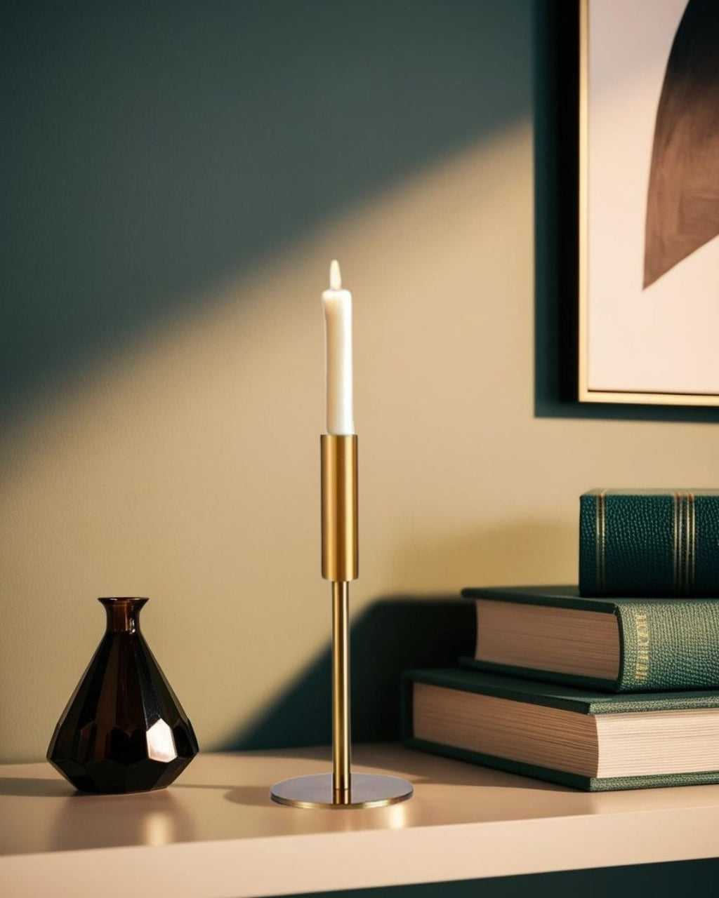 Lumin - Metal Candle Holders 3-Piece Set