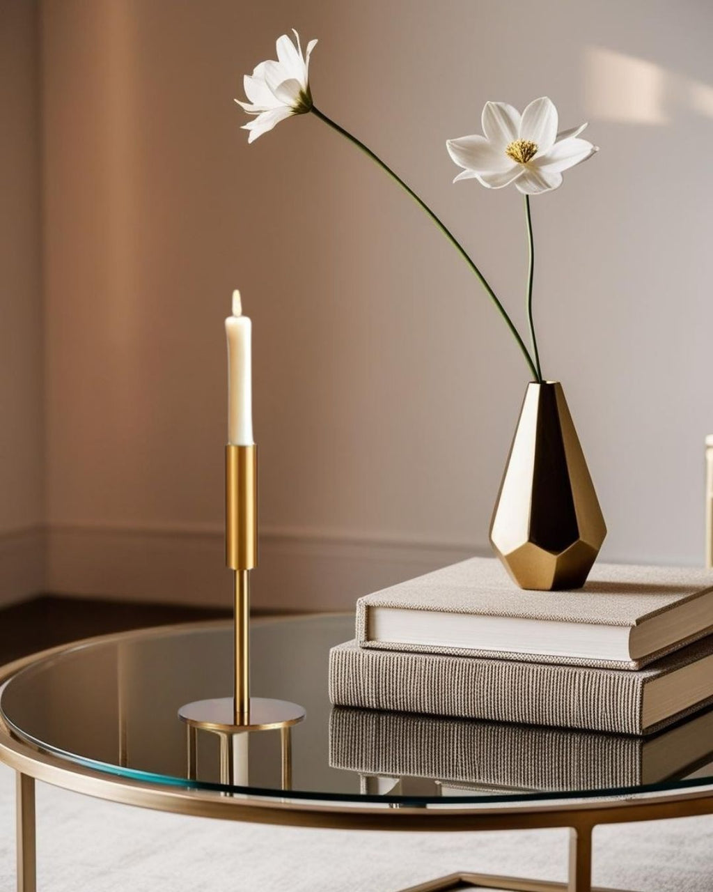 Lumin - Metal Candle Holders 3-Piece Set