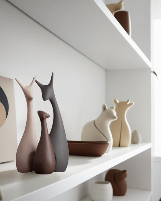 modern-ceramic-animal-decor-minimalist-shelf